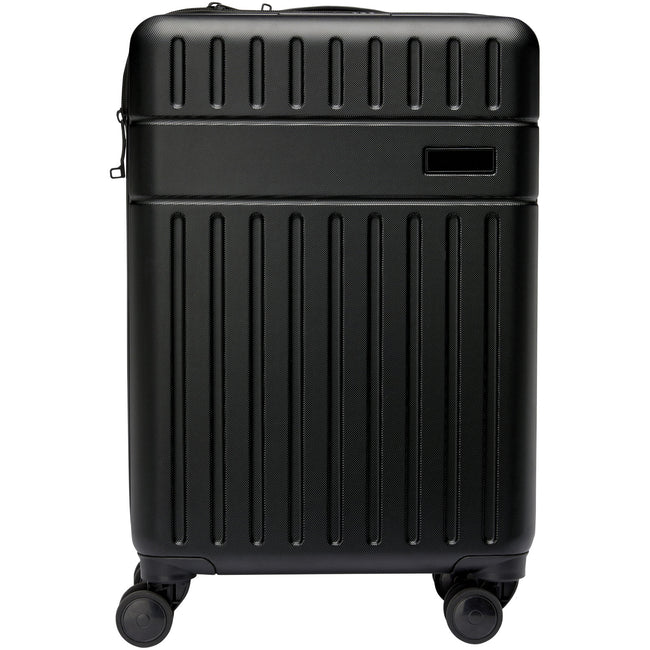 Black - Side - Rover 20 Recycled 40L 4 Wheeled Cabin Bag