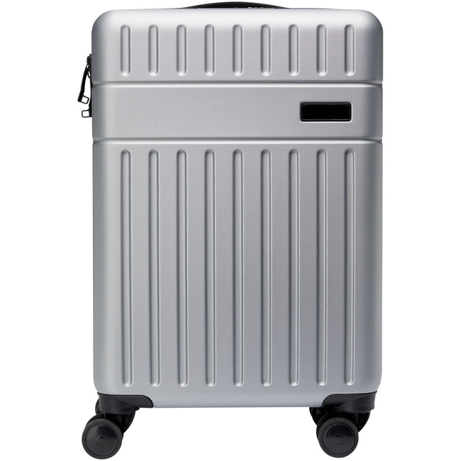 Silver - Side - Rover 20 Recycled 40L 4 Wheeled Cabin Bag