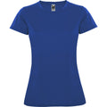 Royal Blue - Front - Roly Womens-Ladies Montecarlo Short-Sleeved Sports T-Shirt