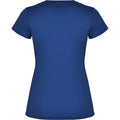 Royal Blue - Back - Roly Womens-Ladies Montecarlo Short-Sleeved Sports T-Shirt