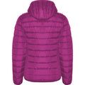 Fuchsia - Back - Roly Womens-Ladies Norway Insulated Jacket
