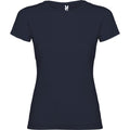 Navy Blue - Front - Roly Womens-Ladies Jamaica Short-Sleeved T-Shirt