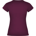 Burgundy - Back - Roly Womens-Ladies Jamaica Short-Sleeved T-Shirt