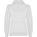 White - Front - Roly Womens-Ladies Urban Hoodie