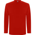 Red - Front - Roly Mens Extreme Long-Sleeved T-Shirt
