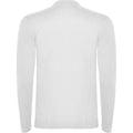 White - Back - Roly Mens Extreme Long-Sleeved T-Shirt