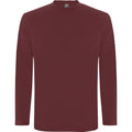 Berry Red - Front - Roly Mens Extreme Long-Sleeved T-Shirt