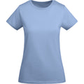 Sky Blue - Front - Roly Womens-Ladies Breda Short-Sleeved T-Shirt