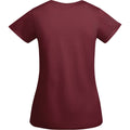 Garnet - Back - Roly Womens-Ladies Breda Short-Sleeved T-Shirt