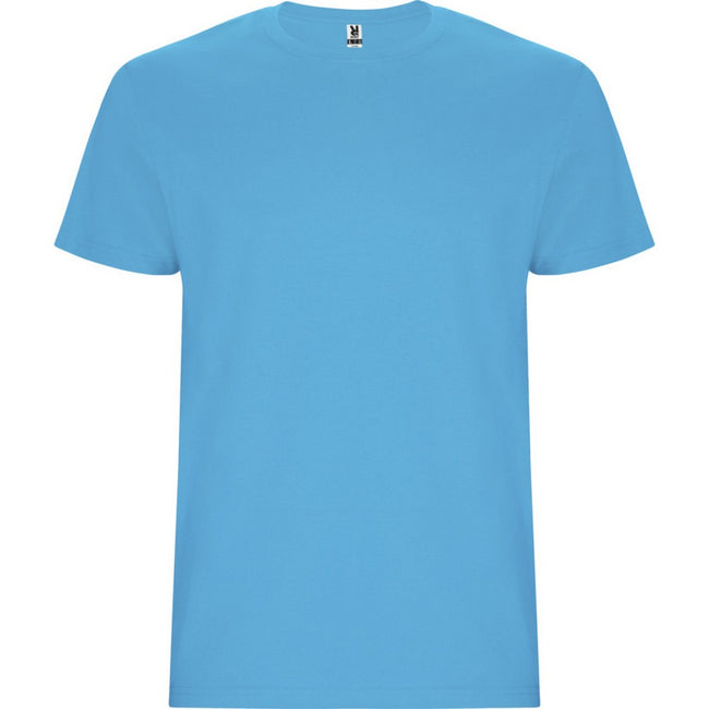 Turquoise - Front - Roly Childrens-Kids Stafford Short-Sleeved T-Shirt
