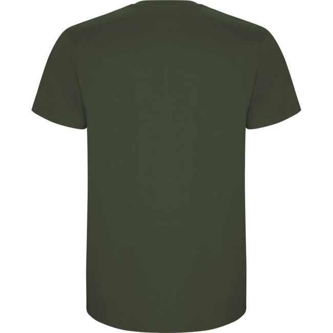 Venture Green - Back - Roly Childrens-Kids Stafford Short-Sleeved T-Shirt
