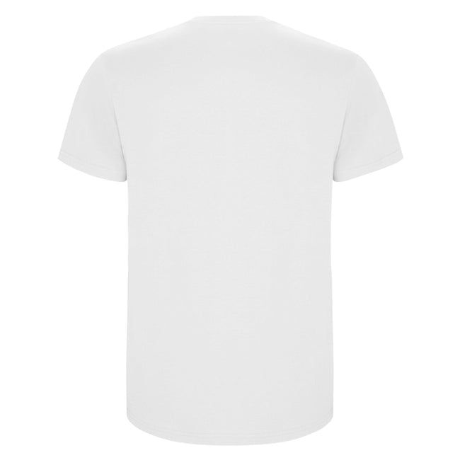 White - Back - Roly Childrens-Kids Stafford Short-Sleeved T-Shirt