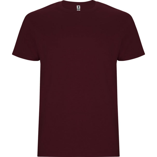 Garnet - Front - Roly Childrens-Kids Stafford Short-Sleeved T-Shirt