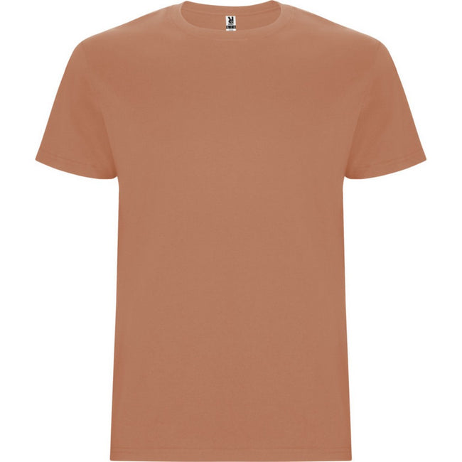 Greek Orange - Front - Roly Childrens-Kids Stafford Short-Sleeved T-Shirt