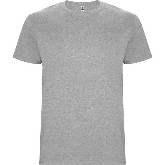 Grey Marl - Front - Roly Childrens-Kids Stafford Short-Sleeved T-Shirt