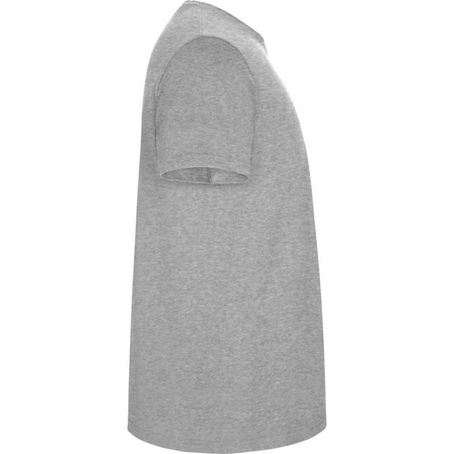 Grey Marl - Side - Roly Childrens-Kids Stafford Short-Sleeved T-Shirt