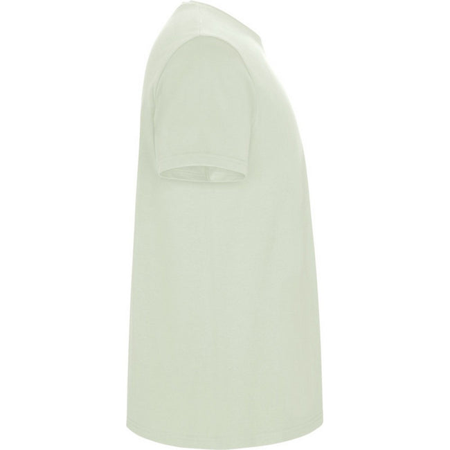 Mist Green - Side - Roly Childrens-Kids Stafford Short-Sleeved T-Shirt
