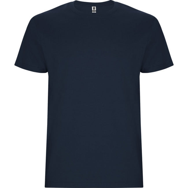 Navy Blue - Front - Roly Childrens-Kids Stafford Short-Sleeved T-Shirt