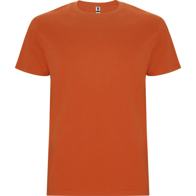 Orange - Front - Roly Childrens-Kids Stafford Short-Sleeved T-Shirt