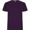 Purple - Front - Roly Childrens-Kids Stafford Short-Sleeved T-Shirt