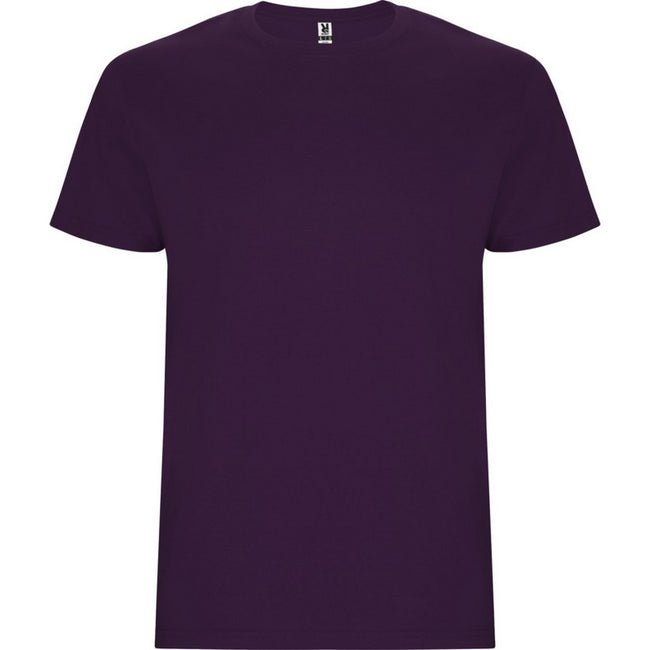 Purple - Front - Roly Childrens-Kids Stafford Short-Sleeved T-Shirt
