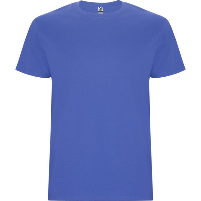 Riviera Blue - Front - Roly Childrens-Kids Stafford Short-Sleeved T-Shirt
