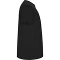 Solid Black - Side - Roly Childrens-Kids Stafford Short-Sleeved T-Shirt