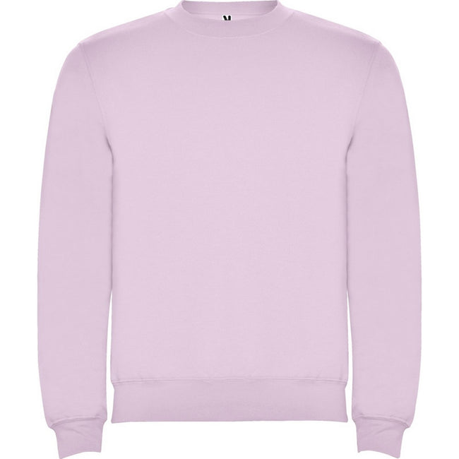 Light Pink - Front - Roly Childrens-Kids Clasica Crew Neck Sweatshirt