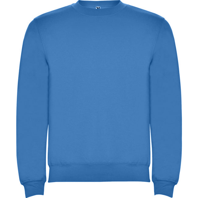 Ocean Blue - Front - Roly Childrens-Kids Clasica Crew Neck Sweatshirt
