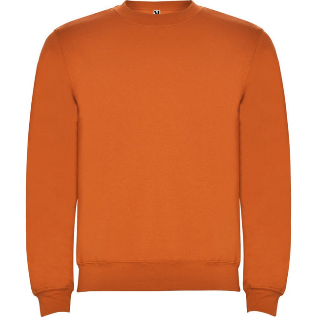 Orange - Front - Roly Childrens-Kids Clasica Crew Neck Sweatshirt