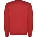 Red - Back - Roly Childrens-Kids Clasica Crew Neck Sweatshirt