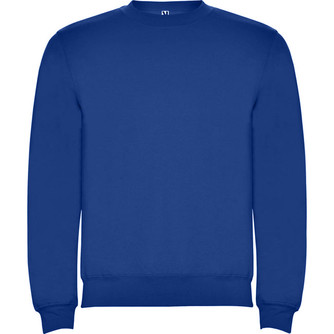 Royal Blue - Front - Roly Childrens-Kids Clasica Crew Neck Sweatshirt
