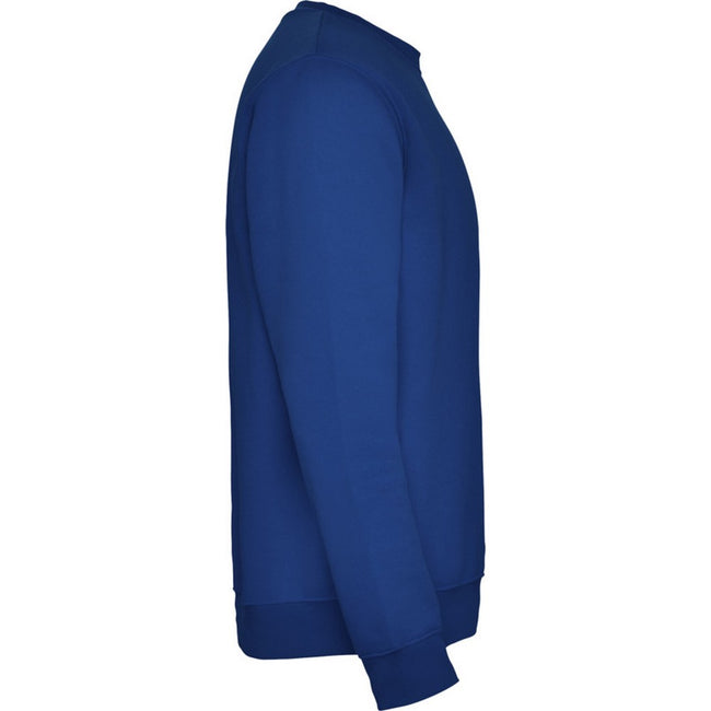 Royal Blue - Side - Roly Childrens-Kids Clasica Crew Neck Sweatshirt