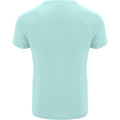 Mint - Back - Roly Mens Bahrain Short-Sleeved Sports T-Shirt