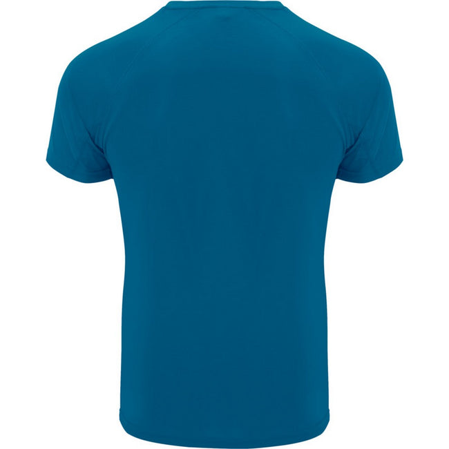 Moonlight Blue - Back - Roly Mens Bahrain Short-Sleeved Sports T-Shirt