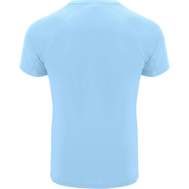Sky Blue - Back - Roly Mens Bahrain Short-Sleeved Sports T-Shirt