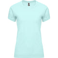 Mint - Front - Roly Womens-Ladies Bahrain Short-Sleeved Sports T-Shirt