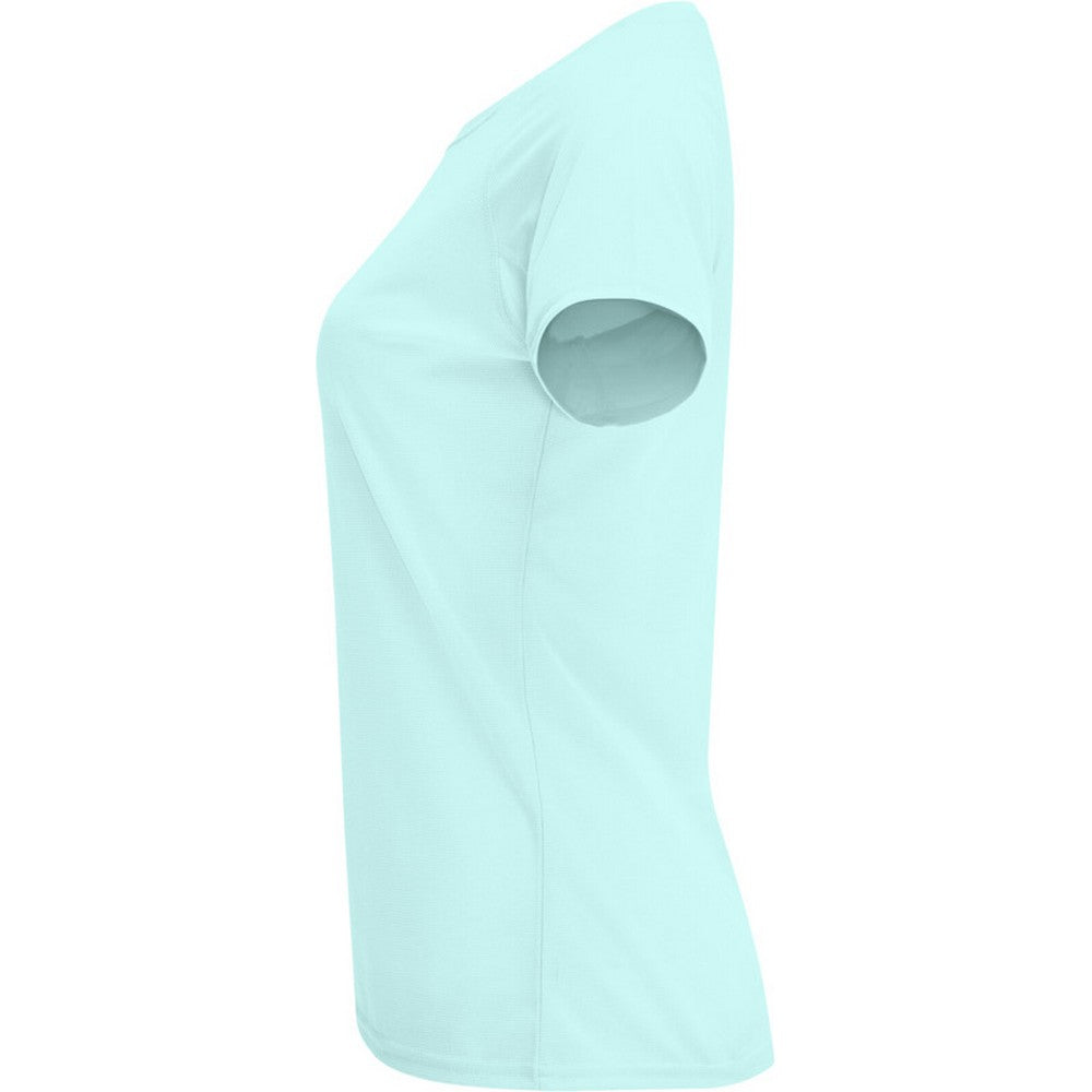 Mint - Lifestyle - Roly Womens-Ladies Bahrain Short-Sleeved Sports T-Shirt