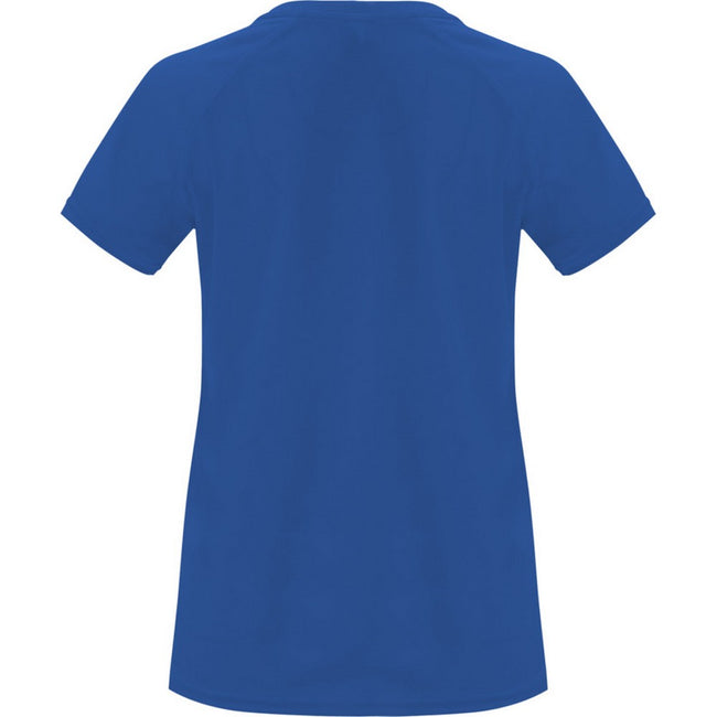 Royal Blue - Back - Roly Womens-Ladies Bahrain Short-Sleeved Sports T-Shirt