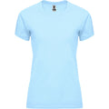 Sky Blue - Front - Roly Womens-Ladies Bahrain Short-Sleeved Sports T-Shirt