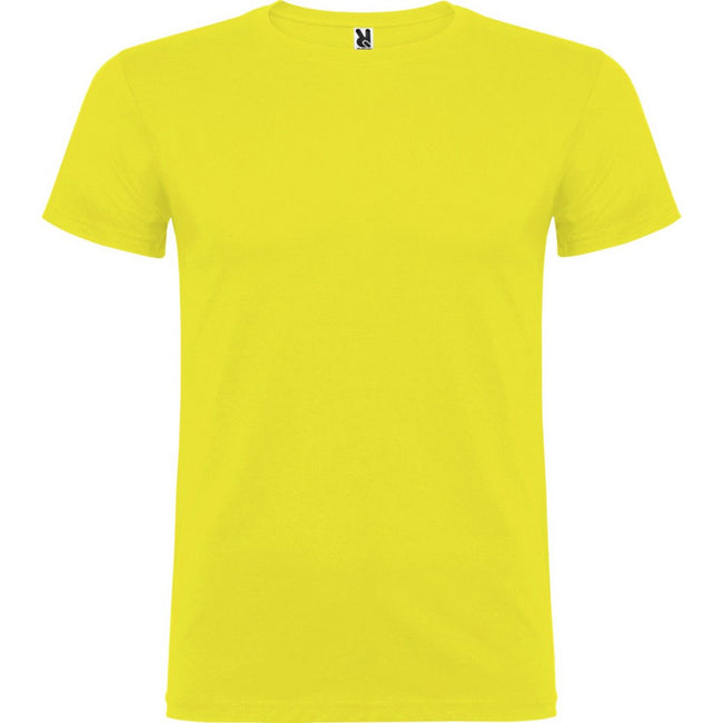 Yellow - Front - Roly Mens Beagle Short-Sleeved T-Shirt