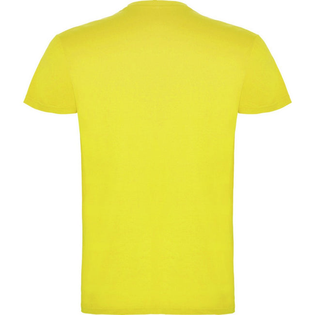 Yellow - Back - Roly Mens Beagle Short-Sleeved T-Shirt