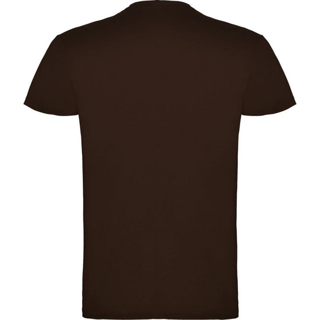 Chocolate - Back - Roly Mens Beagle Short-Sleeved T-Shirt