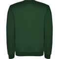 Bottle Green - Back - Roly Unisex Adult Clasica Crew Neck Sweatshirt