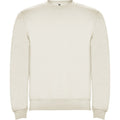 Vintage White - Front - Roly Unisex Adult Clasica Crew Neck Sweatshirt