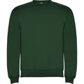 Bottle Green - Front - Roly Unisex Adult Clasica Crew Neck Sweatshirt