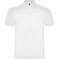 White - Front - Roly Unisex Adult Austral Short-Sleeved Polo Shirt