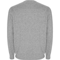 Grey Marl - Back - Roly Unisex Adult Batian Crew Neck Sweatshirt