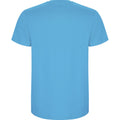 Turquoise - Back - Roly Mens Stafford T-Shirt