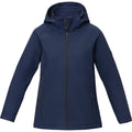 Navy - Front - Elevate Essentials Womens-Ladies Notus Padded Soft Shell Jacket